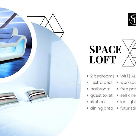 Secret Hideaways Space Loft Wohndesign Auf 2 Etagen L 450M Bis Uni Duisburg Exteriör bild